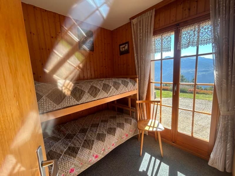 Chalet de montagne à Arbaz – 4 pièces avec vue panoramique (6)