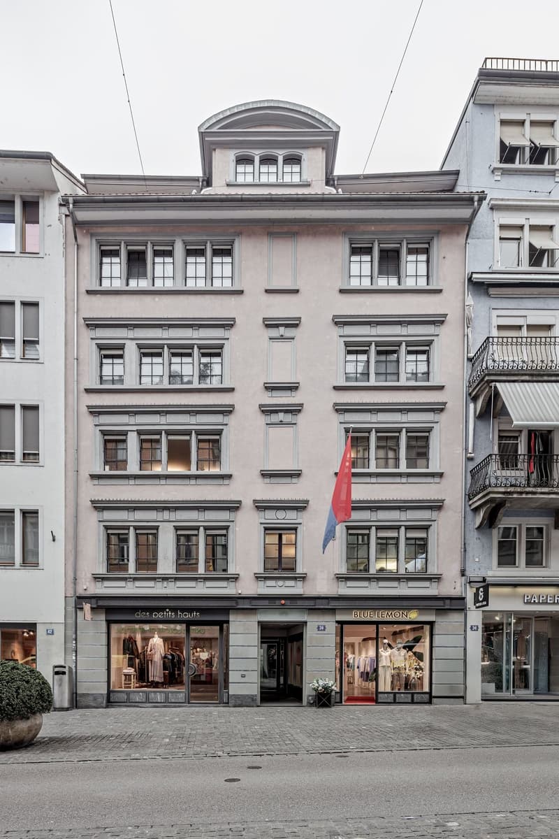 Repräsentatives Büro mit Terrasse - 277 m² im 1. OG an der Fortunagasse, Zürich, mieten (1)