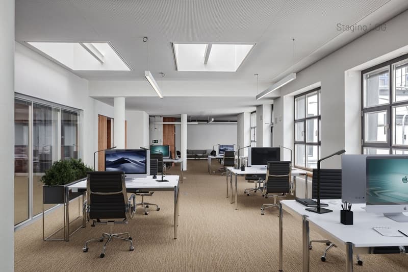 Repräsentatives Büro mit Terrasse - 277 m² im 1. OG an der Fortunagasse, Zürich, mieten (7)