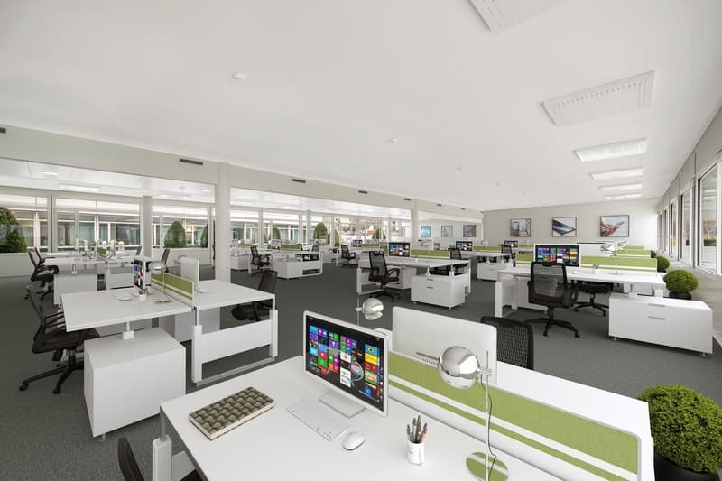 Ausgebaute Bürofläche mit ca. 612 m² in Kloten, per sofort verfügbar (2)
