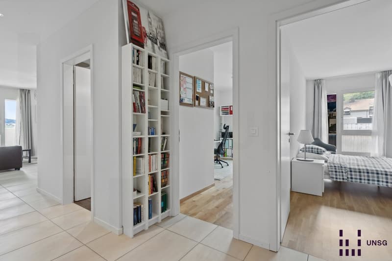 Romont, face à la gare : 3.5 pièces loué, idéal premier investissement (4)