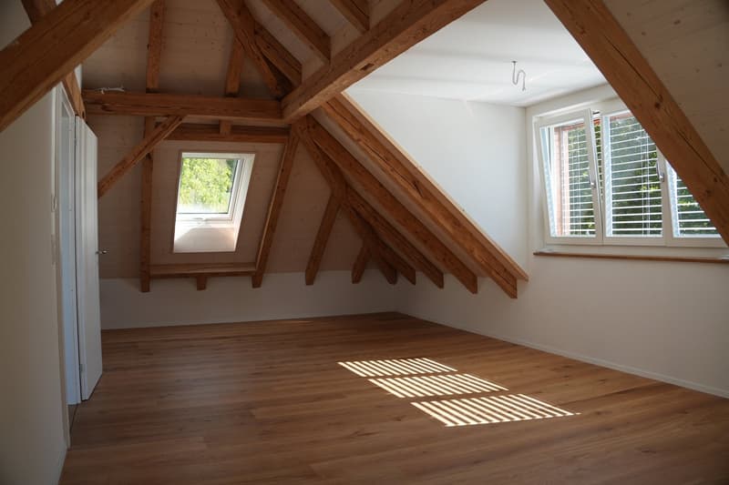 Aussergewöhnliche 3½-Zimmer-Dachwohnung mit Holzbalken und Panoramablick (6)