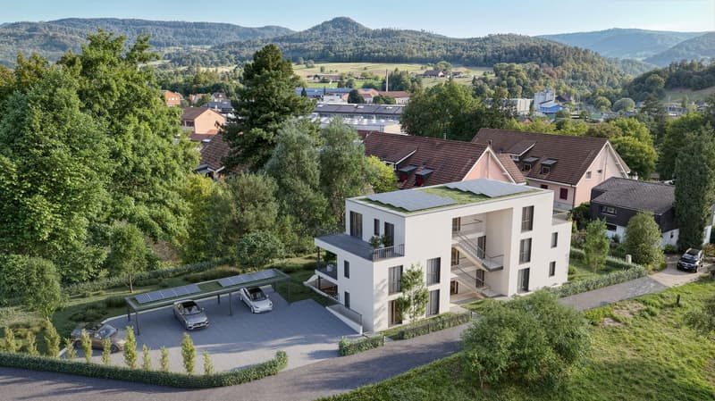 3.5-Zimmer-Gartenwohnung im Minergie-P-Neubau Laufental 40 (2)
