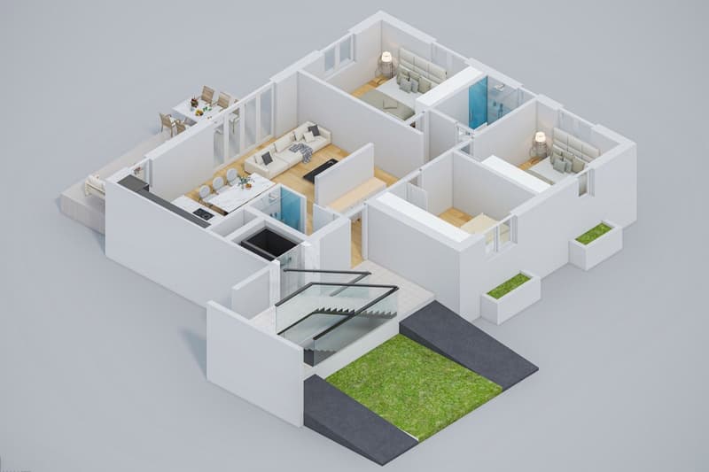 4.5-Zimmer-Gartenwohnung im Minergie-P-Neubau Laufental 40 (8)
