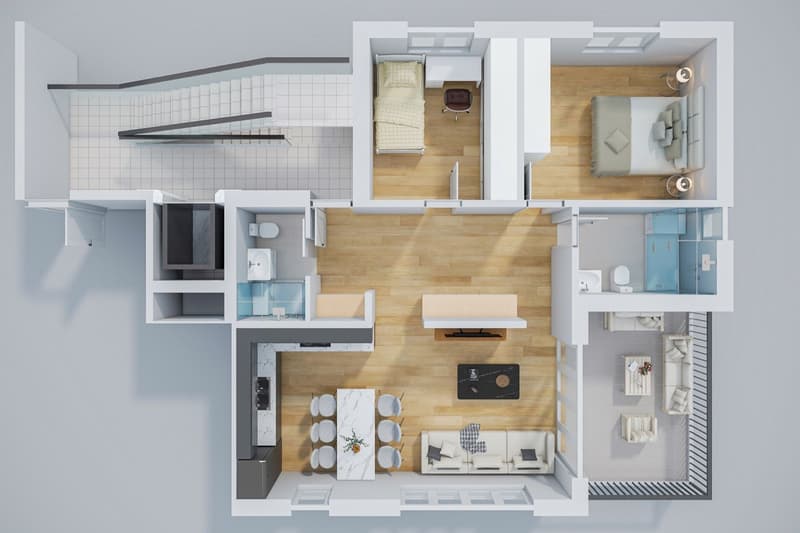 3.5-Zimmer-Wohnung mit Balkon im Minergie-P-Neubau Laufental40 (9)