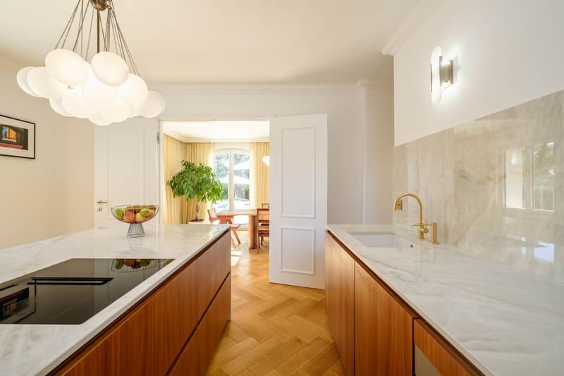 Co-exclusivité – Cologny, villa rénovée 362 m², piscine, sans vis-à-vis (8)