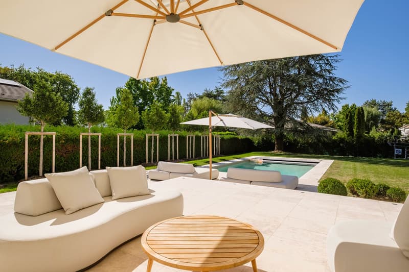 Co-exclusivité – Cologny, villa rénovée 362 m², piscine, sans vis-à-vis (2)