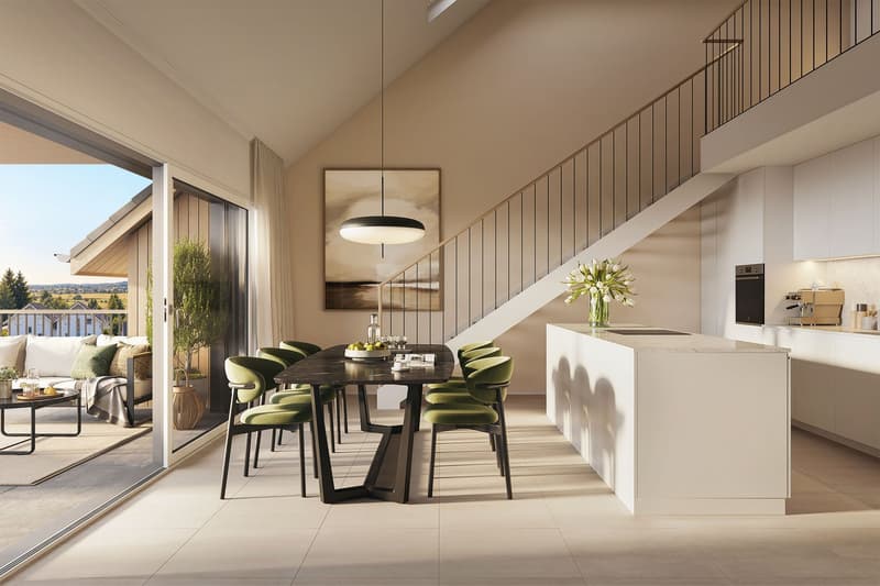Neubau: 6.5-Zimmer-Duplexwohnungen mit Aussicht (1)
