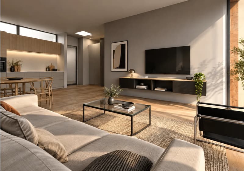 Moderno appartamento 2½ locali con terrazza a Contone A05 (4)