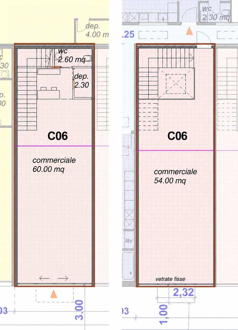 Duplex commerciale su due livelli direttamente sulla Via Cantonale a Contone (5)