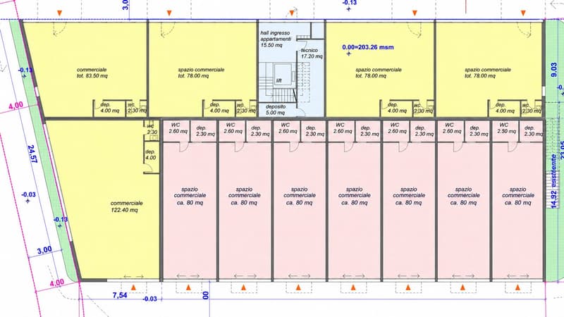 Esclusivo spazio commerciale di circa 80 m² direttamente sulla Via Cantonale a Contone (3)
