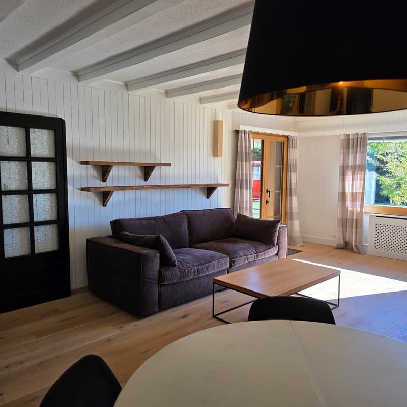 Magnifique Chalet totalement rénové à Barboleusaz / Villars-sur-Ollon-Gryon (13)