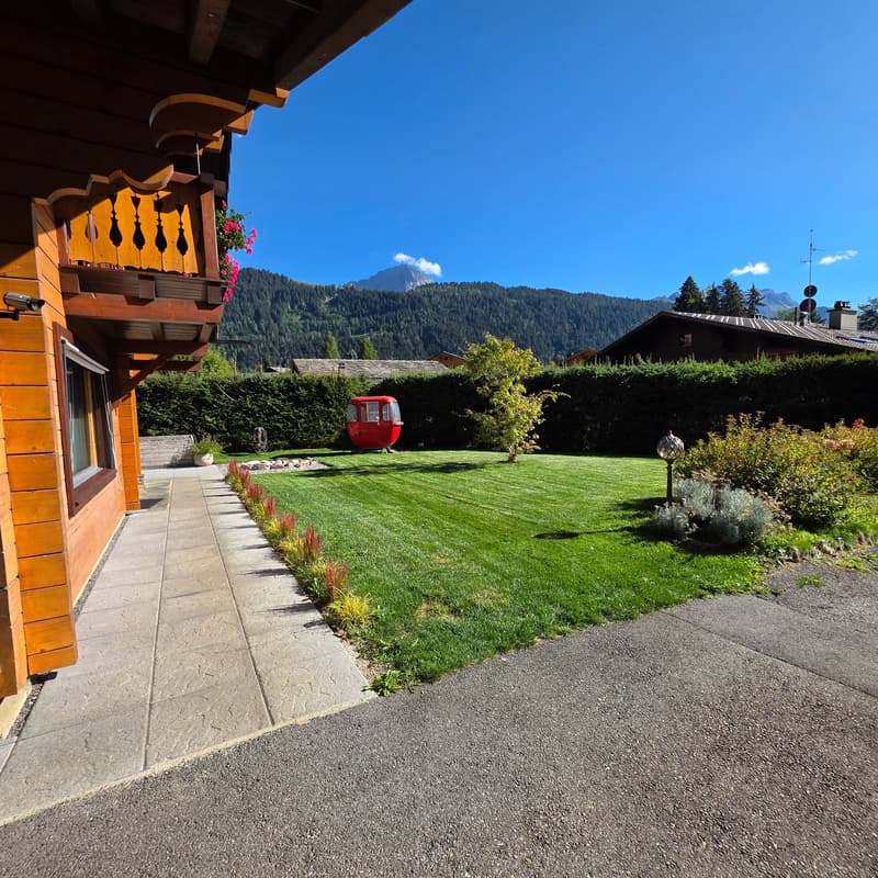 Magnifique Chalet totalement rénové à Barboleusaz / Villars-sur-Ollon-Gryon (2)