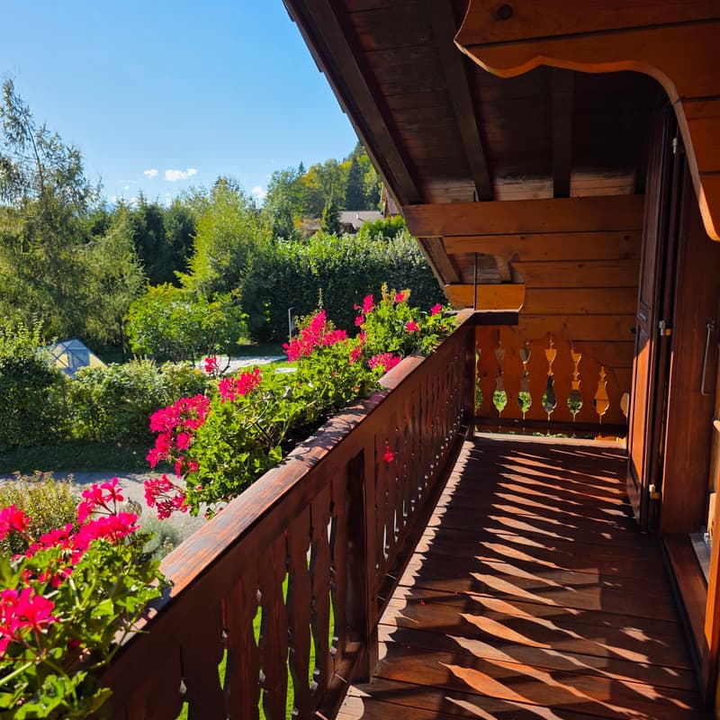 Magnifique Chalet totalement rénové à Barboleusaz / Villars-sur-Ollon-Gryon (7)