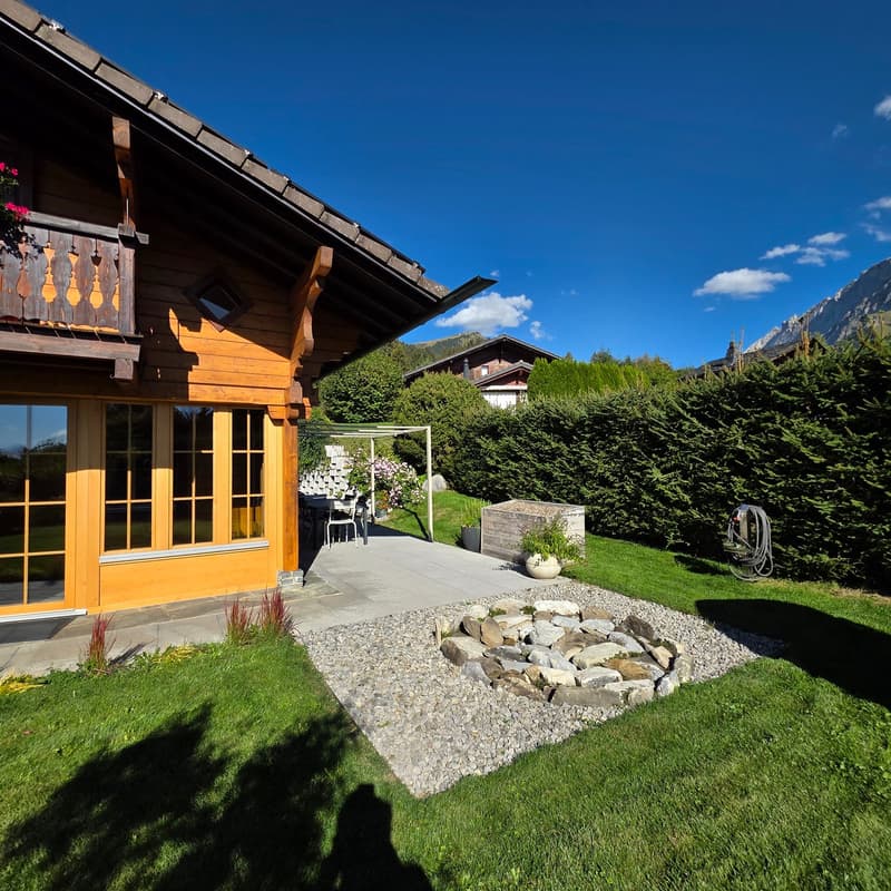 Magnifique Chalet totalement rénové à Barboleusaz / Villars-sur-Ollon-Gryon (3)