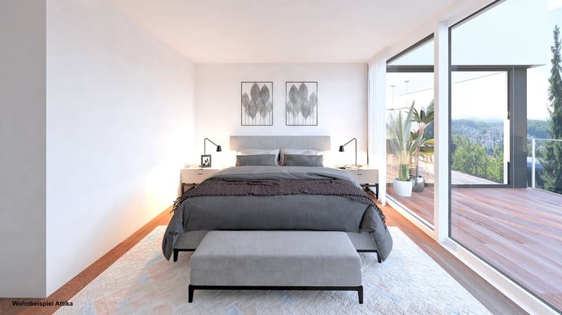 4.5-Zimmer-Neubauwohnung mit Wintergarten und Balkon in Oberwil (6)
