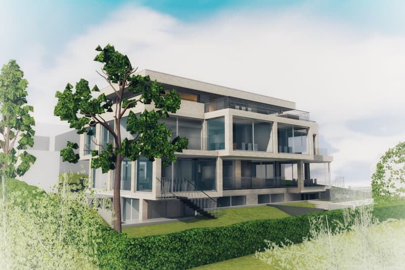 4.5-Zimmer-Neubauwohnung mit Wintergarten und Balkon in Oberwil (2)