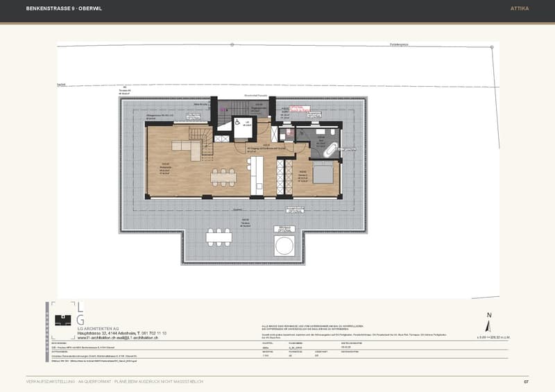 Raum zum Leben unter freiem Himmel – 4.5-Zimmer-Attika-Maisonettewohnung (10)