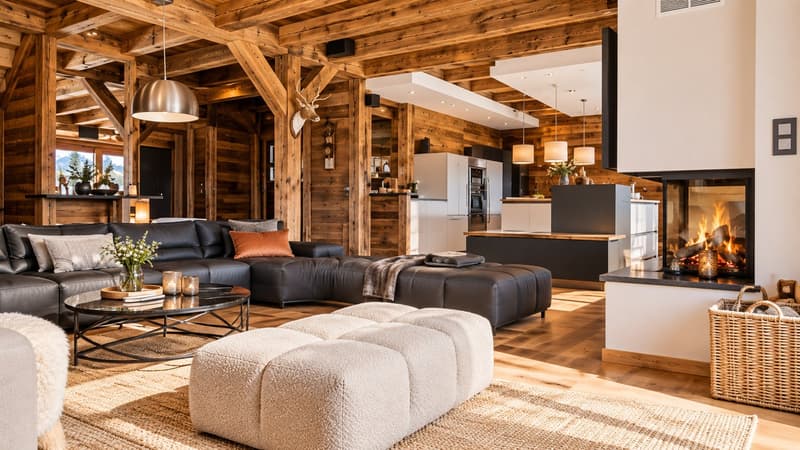 Magnifique chalet proche du centre de Crans-Montana (2)