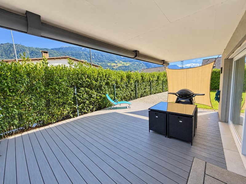 Magnifique appartement avec jardin privatif à Ardon (6)