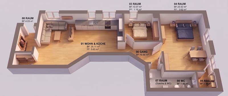 Wohnen nach Ihren Vorstellungen – 100 m² mit Gestaltungspotenzial (14)