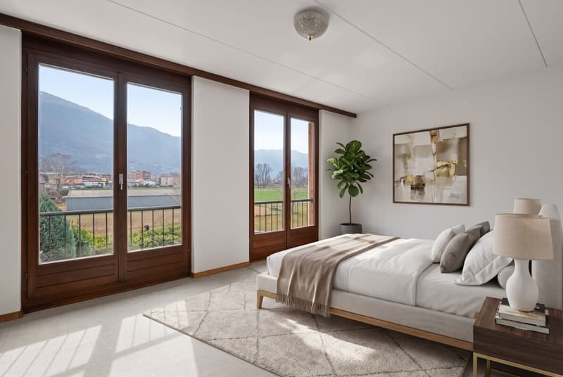 Casa a schiera  con vista aperta - 5.5 locali a Bellinzona (5)