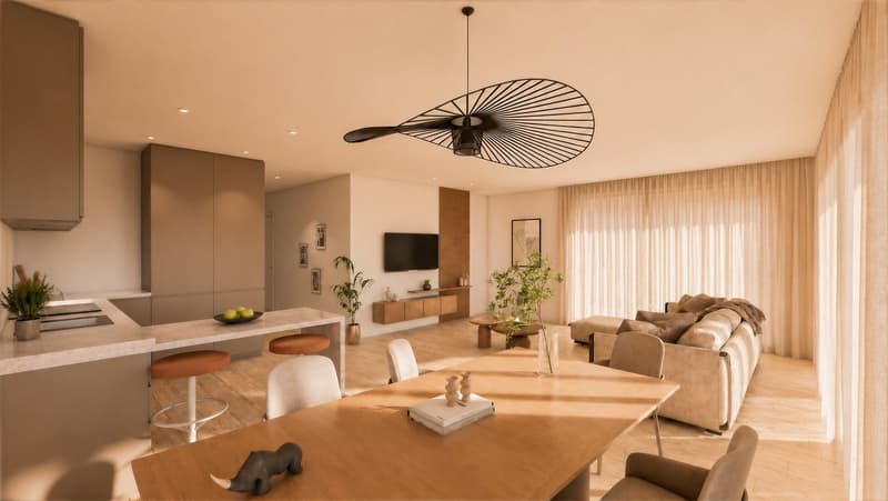 Charmant appartement de 4.5 pièces à Bretigny-sur-Morrens (14)