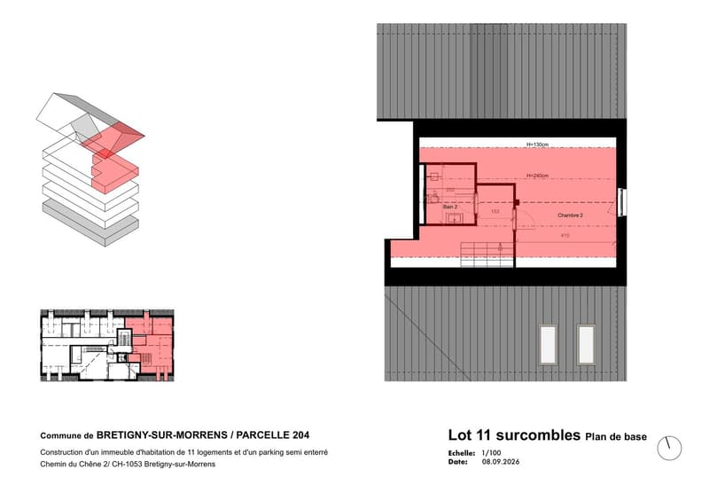 Duplex moderne de 4.5 pièces à Bretigny-sur-Morrens (13)