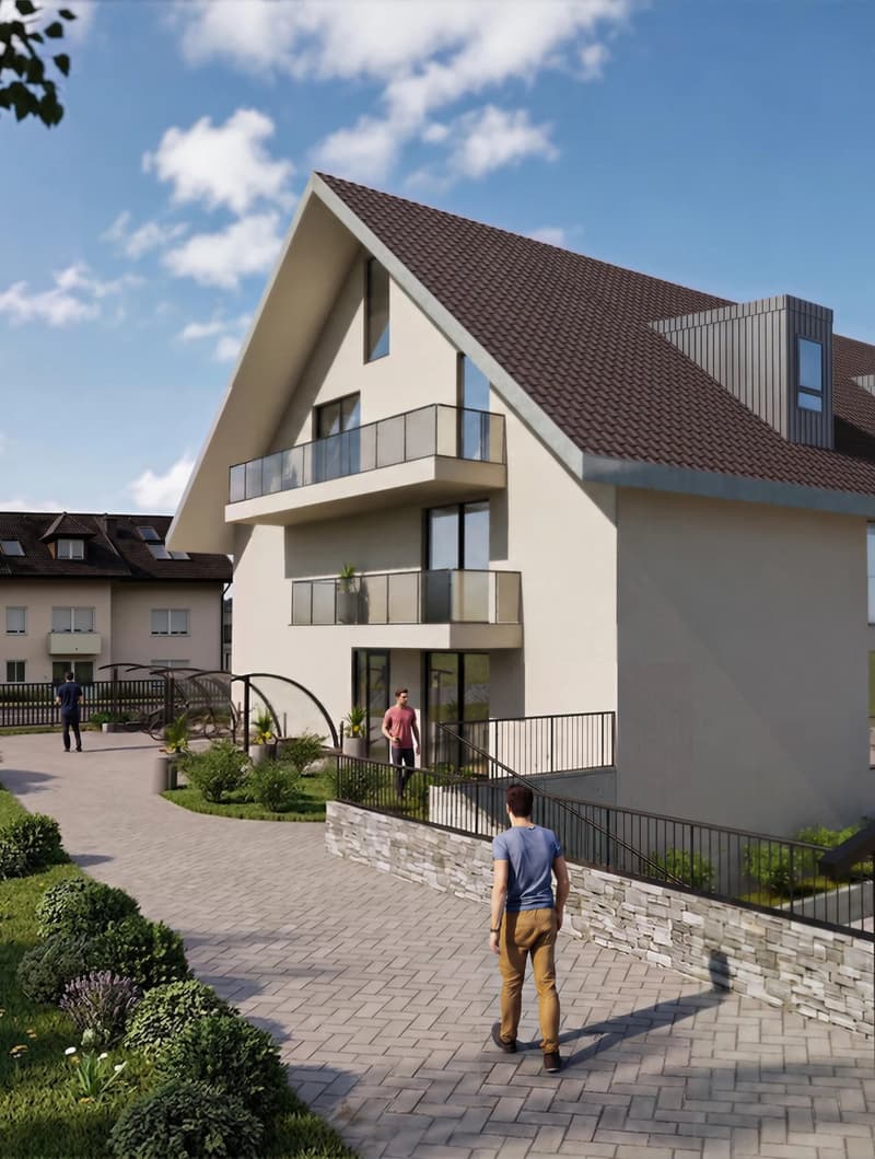 Duplex moderne de 4.5 pièces à Bretigny-sur-Morrens (17)