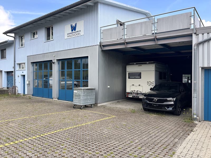 Werkstatt, Garage, Büro & Lager mit viel Aussenfläche - Sofort Nutzbar (5)