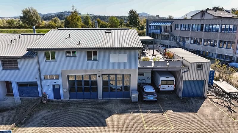 Werkstatt, Garage, Büro & Lager mit viel Aussenfläche - Sofort Nutzbar (6)