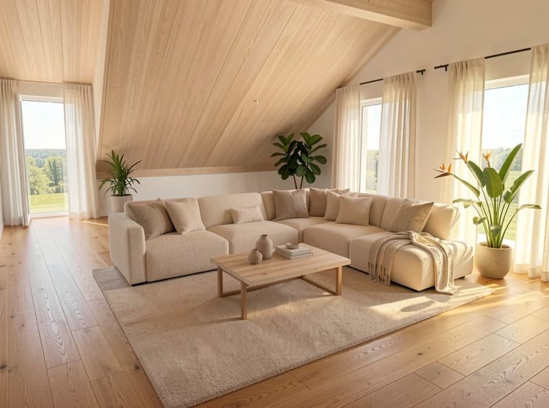 Erstbezug neue 3.5-Zimmer-Dachgeschosswohnung mit viel Holz (1)