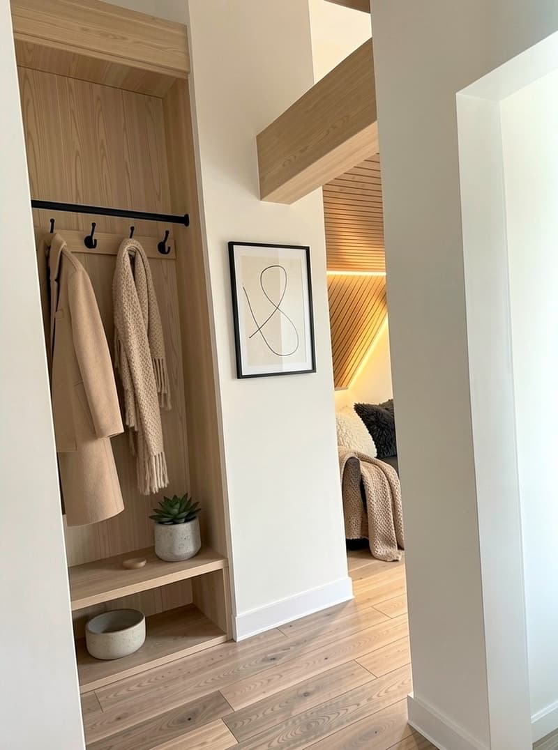 Vermietung auf Zeit: neue 1.5-Zimmer-Dachwohnung mit viel Holz und Balkon (5)