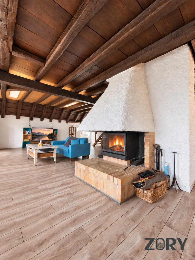 Duplex de caractère de 180 m² avec jardin et sauna 498 000.- (5)