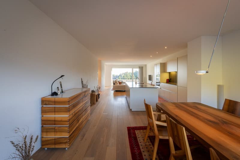 Aussergewöhnlich grosszügige 3.5-Zimmerwohnung mit 120 m², grosser Terrasse & 2 TG-Plätzen (3)