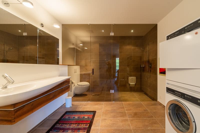 Aussergewöhnlich grosszügige 3.5-Zimmerwohnung mit 120 m², grosser Terrasse & 2 TG-Plätzen (10)