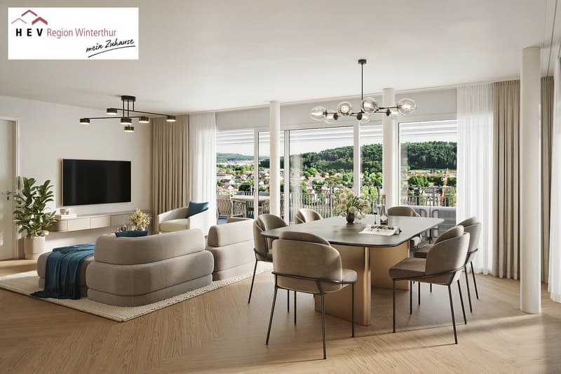Neubau Attikawohnung Weinbergstrasse 60 | 62 (1)