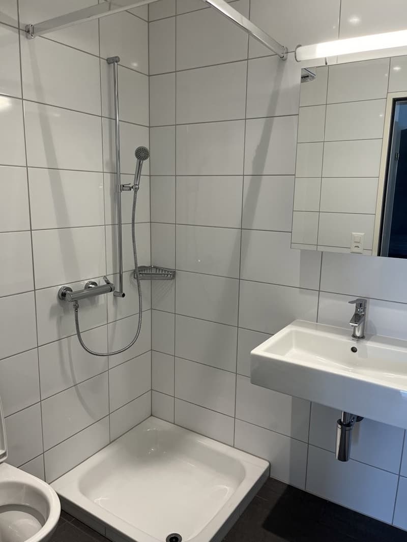 Badezimmer mit Dusche