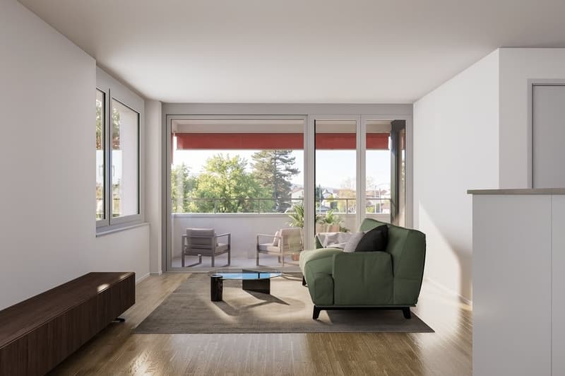 First occupancy: Modern 3.5-room senior apartments (60+) in Zürich-Wiedikon (4)
