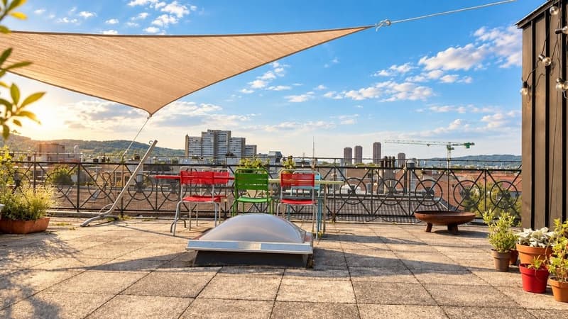 Dachterrasse