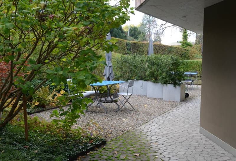Ein gemeinsamer Sitzplatz zur Abendsonne
