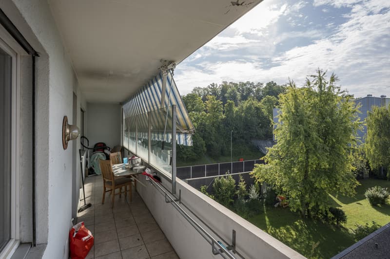 Sicht vom Balkon
