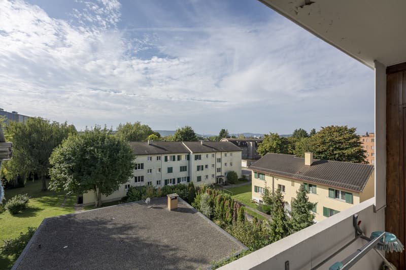 Sicht vom Balkon