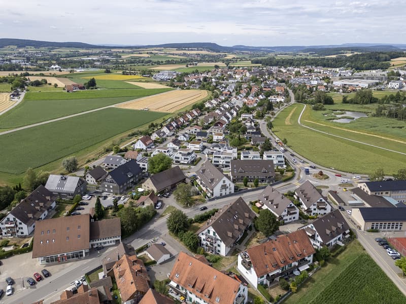 Luftaufnahme Quartier