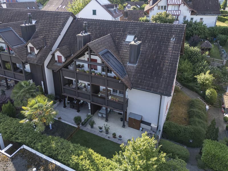 Luftaufnahme Überbauung