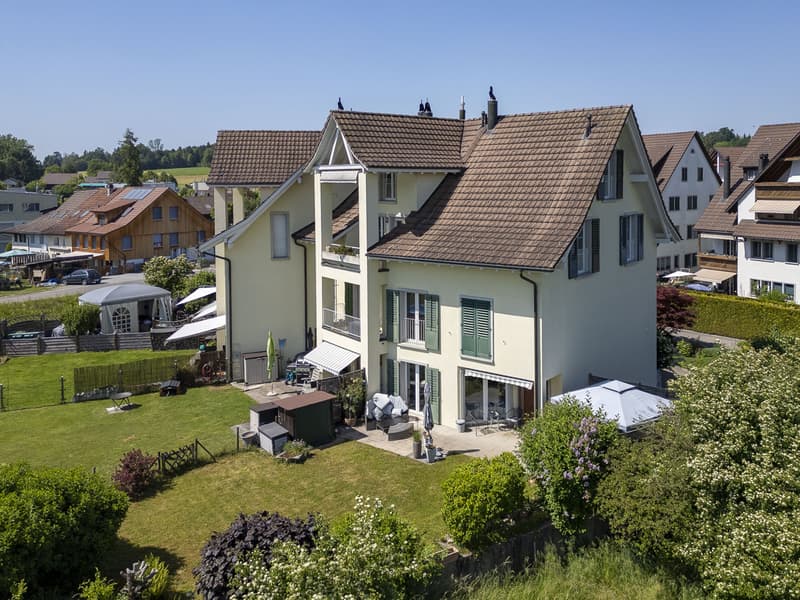 Luftaufnahme Überbauung