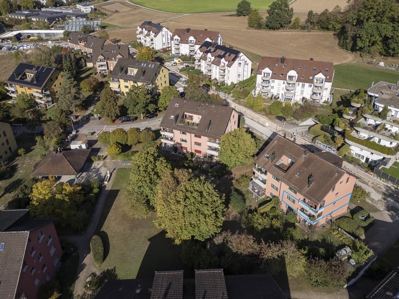 Luftaufnahme Überbauung