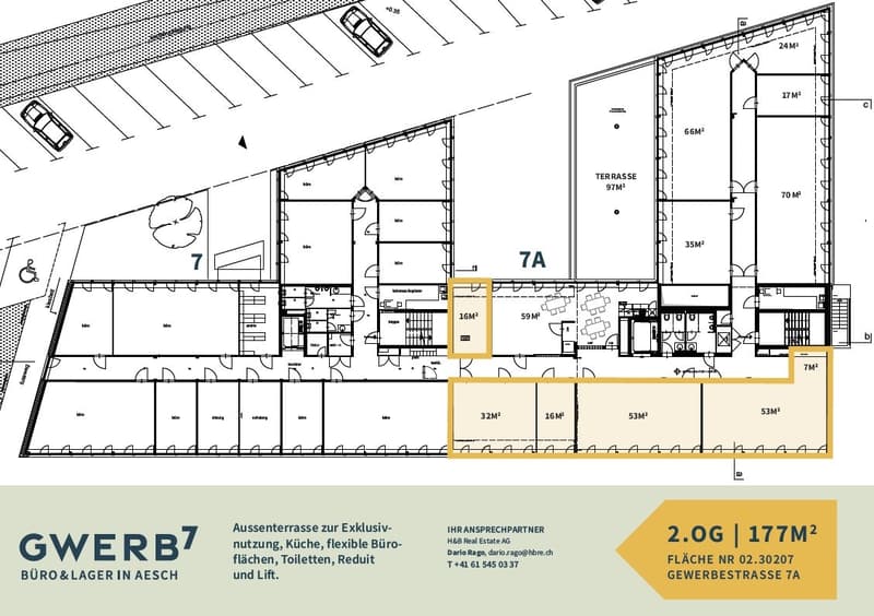 177m² Bezugsbereite Top Büroflächen in Aesch - GWERB7 (2)