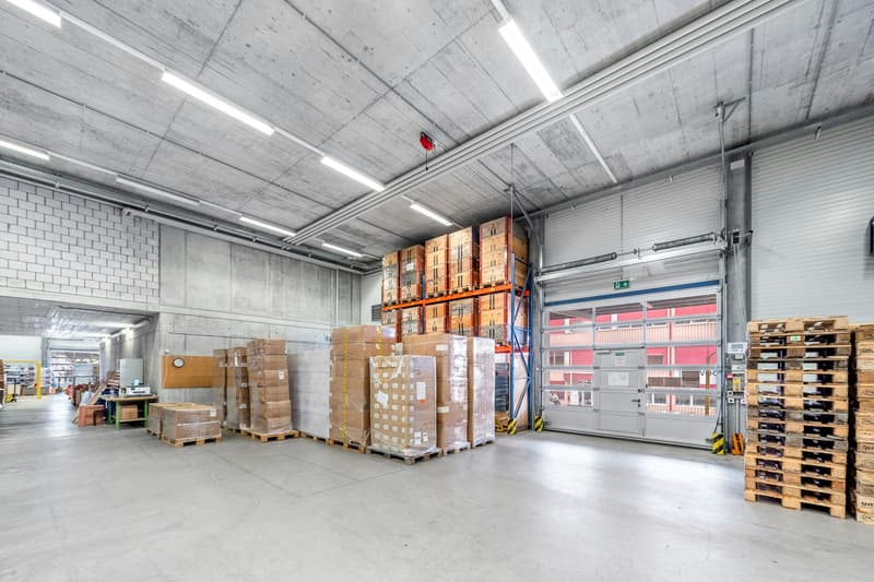 3'200 m² d'entrepôt chauffé avec étagères haute incl. des transpalettes Jungheinrich et 180 m² d'espace de bureau (3)
