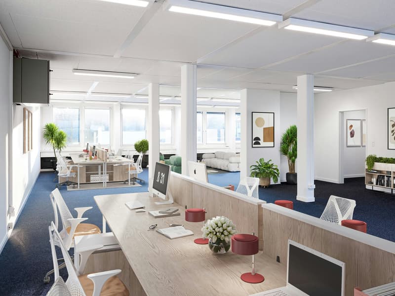 Travailler où vit Bâle - Espace de bureau avec caractère 1 mois gratuit (3)
